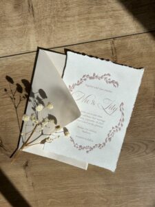 Hochzeitseinladung - Individuelle Papeterie